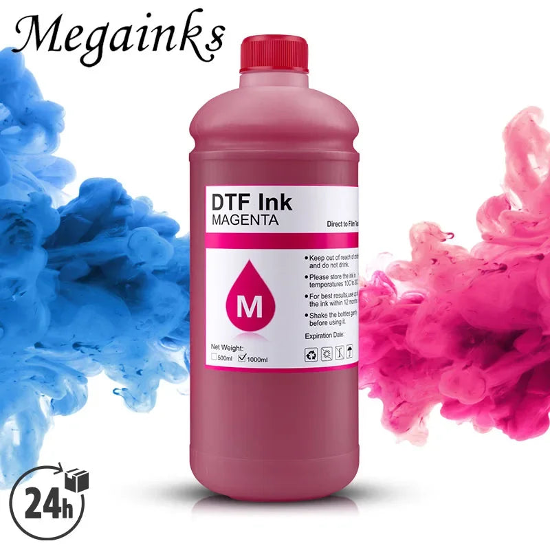 White DTF Ink 1000ml for Film Direct Transfer for Epson - Visuel 2 | SAMAG