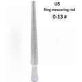 US Standard Ring Sizer & Reshaping Mandrel Set, DIY Jewelry Making Measuring Repair Maintenance Tools for Ring Shaping