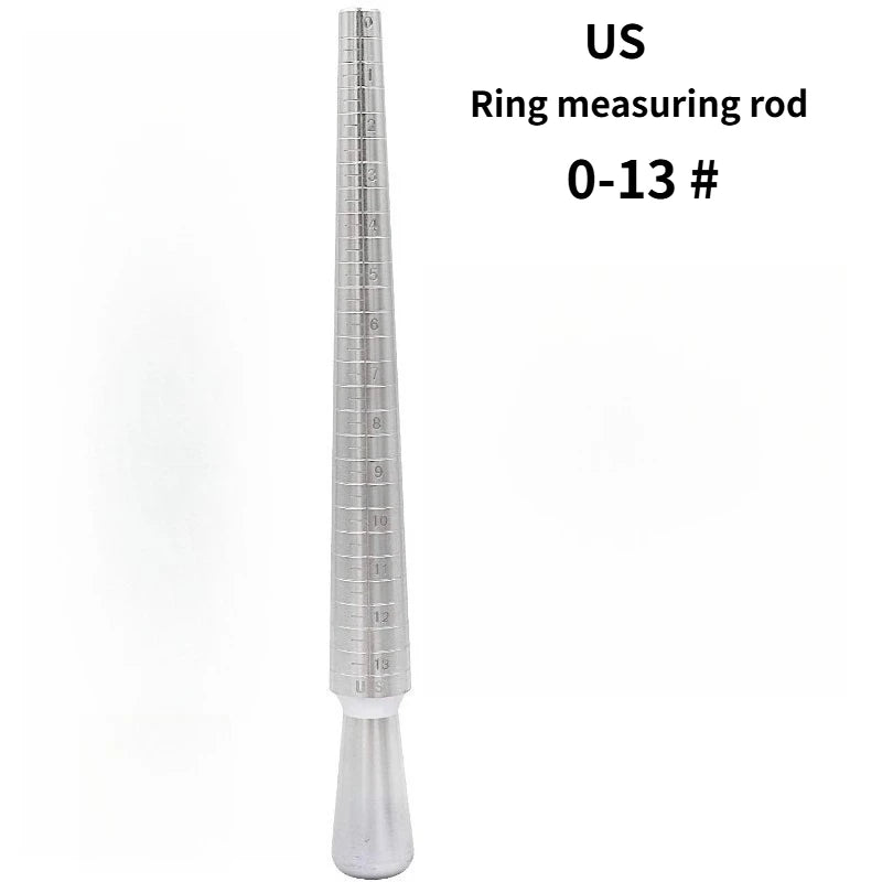 US Standard Ring Sizer & Reshaping Mandrel Set, DIY Jewelry Making Measuring Repair Maintenance Tools for Ring Shaping