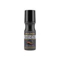 100ml Black Shoe Polish Spray with Sponge Applicator - Professional Leather Care, Quick Shine Wax Liquid Polish for Boots