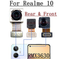 Original Front Facing Selfie Camera For Realme 10 RMX3630 Backside Big Main Rear View Back Camera Flex Cable Mobile Replacement