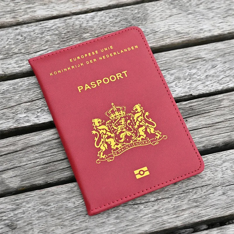 Travel Essentials Nederland Passport Cover Netherlands Passport Cover for documents Passport Nederlanden Paspoorthoesj