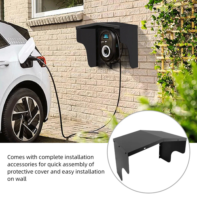 Electric Vehicle  Roof Electric Vehicle Charging Station Roof Weather Proof Carbon Steel  Wall  Protective Cover