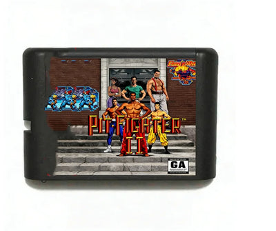 Pit Fighter 2 unreleased MD 16Bit Game Card For Mega | SAMAG