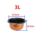 Rice Cooker Liner General Food Stainless Steel Uncoated Thickened 2L3L4L5L6L8L Rice Cooker Inner Pot
