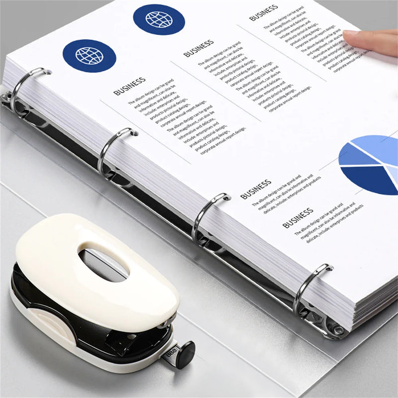2/4 Hole A4 Binder Folder Pp Folder D-Type Clip Office Storage File Ring Waterproof Test Paper Data Storage Folder Office Supply