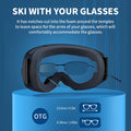 Ski Goggles Anti-fog Double Layers UV400 Big Glasses | SAMAG