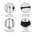 Portable Turkey Coffee Maker Italian Mocha Pot Coffee Tea Milk  Heating Cooker Greek Turkish Coffee Machine for Household Office