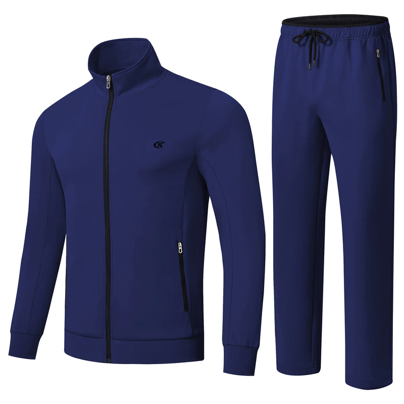 Men's Tracksuits Sweatsuits for Sweat Track Suits 2 Piece Casual Athletic Jogging Warm Up Full Zip Sets - View 11 | SAMAG