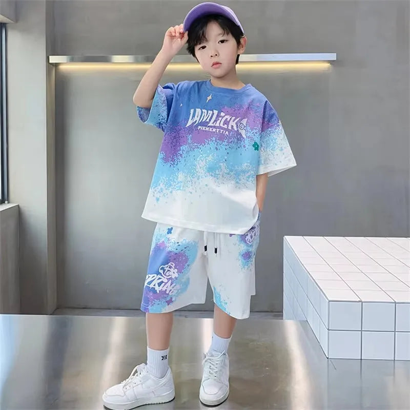 Boys Sports Suit Summer Basketball Sets New Children's - View 5 | SAMAG