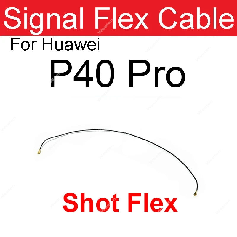 Antenna Signal Flex Cable For Huawei P20 P30 P40 Pro P30 Lite P40 Lite P40 Pro+ Wifi Coaxial Connector Aerial Flex Ribbon
