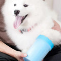 1Pc Pet Plastic Foot Wash Cup S L XL Large size silicone brush Dog cat clean foot mud removable cleaning Foot