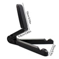 Portable Tablet Stand Adjustable Foldable Holder For 4.7-12.9 Inches Most Tablets, Universal Desktop Lazy Bracket For iPad Phone