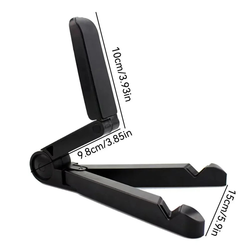 Portable Tablet Stand Adjustable Foldable Holder For 4.7-12.9 Inches Most Tablets, Universal Desktop Lazy Bracket For iPad Phone