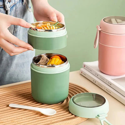 530ml/710ml Food Thermal Jar Insulated Soup Cup Thermos | SAMAG