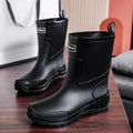 36-47 Size Wear-resistant Thick-soled Rain Boots Men's Outdoor Fishing Shoes Work Boots Non-slip Waterproof Men's Rubber Shoes