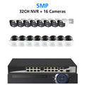 32CH 4K 8MP Security Camera System 5MP Audio Record IP Camera Indoor Outdoor Waterproof POE Home CCTV Video Surveillance Kit