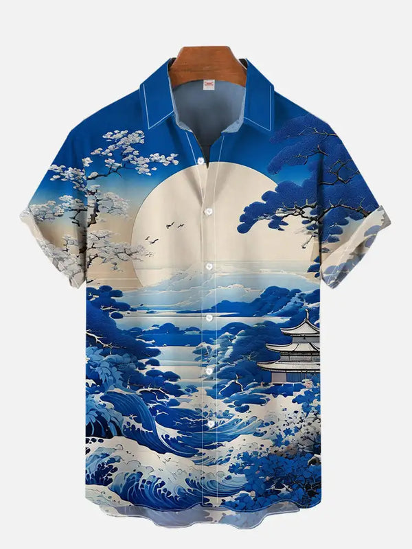 Men's Shirt Dragon Print Casual Daily Tops 3D Printing | SAMAG