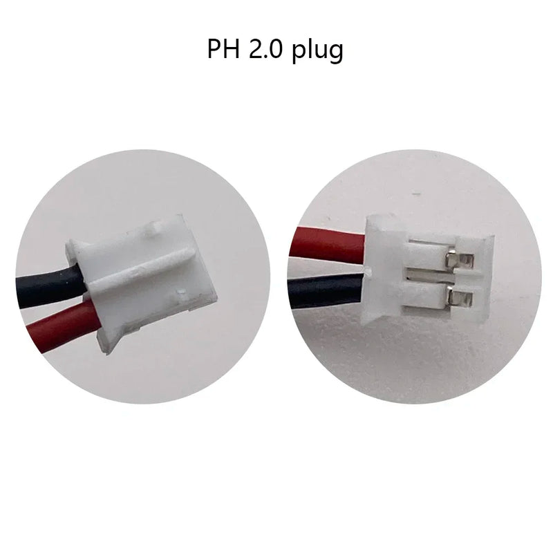 523450/503450 1000mAh 3.7V Rechargeable Li-ion Battery PH 2.0mm 2pin plug for Camera GPS navigator MP5 PS4 100% Real Capacity