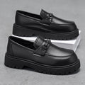 Men's casual shoes four seasons new soft-sole non-slip comfort light outdoor walking shoes fashion business visitor leather shoe
