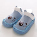 Baby Shoes Cotton Floor Socks Shoes Cartoon Cute Baby First Walkers Toddler Shoes Girl Boys Kids Soft  PU Sole Shoe Anti-slip