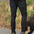 Slim-fit Men's Washed Jeans Casual Straight Leg Trousers | SAMAG