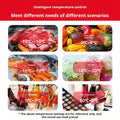 35L Car Fridge, 12V/24V Portable Refrigerator with APP Control, Compressor Cooler for RV/Truck/Camping, -20℃~20℃, Freezer
