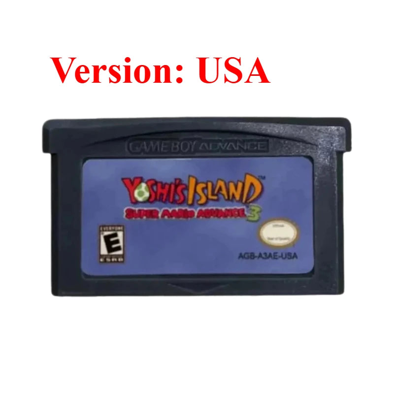 19 Styles GBA Game Cartridge Cards EUR & USA Version For Game Boy Advance GBA SP DS Lite Vintage Game Collection Gift