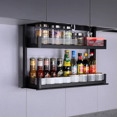 Intelligent electric hanging cabinet lifting basket, kitchen seasoning up&down elevator touch sensing | SAMAG