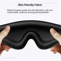 Dreamlight 3/4S Eye Mask Sleep 3D Stereoscopic Sleep Aid for Men Women Adult for Sleeping Block Out Light Travel Eye Mask