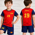 Special NO.19 YAMAL Football Jersey Tee Shorts Set Women | SAMAG