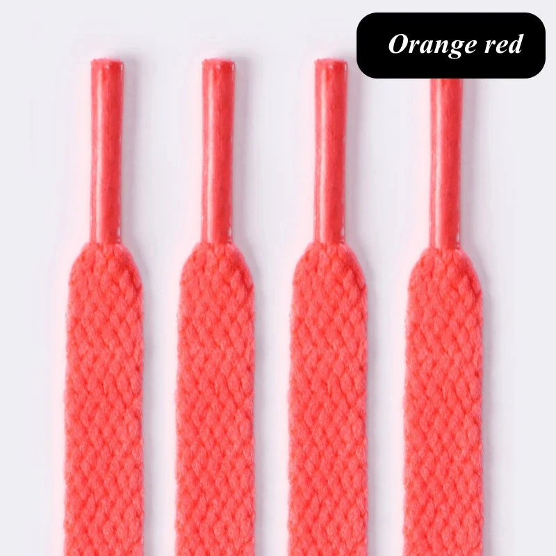 Flat AF1 Sneakers Shoelaces Canvas Basketball Shoelace Black White Color Classic Shoes laces 36colors Shoe Lace Accessories