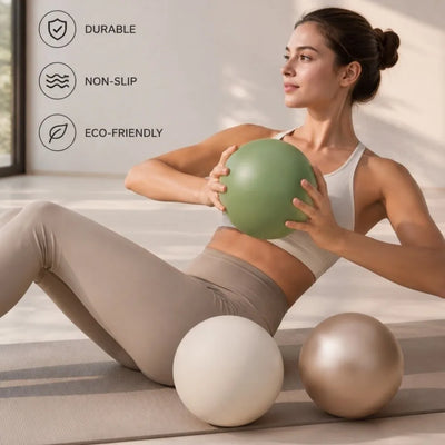 Sports 22 cm Yoga Ball Inflatable Soft Pilates Slip | SAMAG