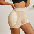 Shapewear Women High Waist Panty Control Panties Body Shaper Seamless Brief Lace Hip Lifte Padded Booty Shaper Hip Enhancer