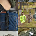 30M Paracord Outdoor Camping, Survival Lanyard, Parachute Rope, Walking Tent Accessories
