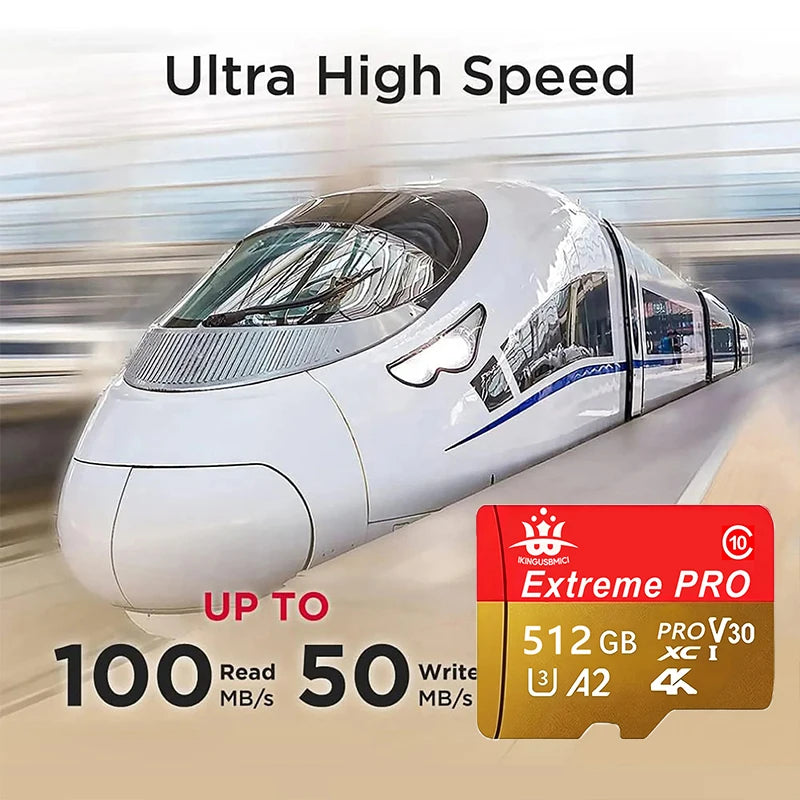 Sd Class 10 Original 32-64-128-256-512gb Memory for Smartphone Memory Card Reliable High Quality Premium High Speed Fast Durable