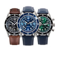 Sugess Watch 1963 Men Watches ST1901 Chronograph Luminous Mechanical Wristwatches Waterproof Crystal - Visuel 2 | SAMAG