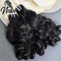 Indian Virgin Hair Human Bundles 8-18inch for Weaving Loose Bouncy Human Hair Natural Ombre Weft Extension for Black Women
