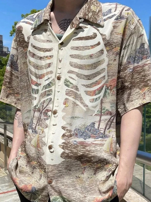 23SS KAPITAL Hirata Kazuhiro Japanese Casual Bone | SAMAG