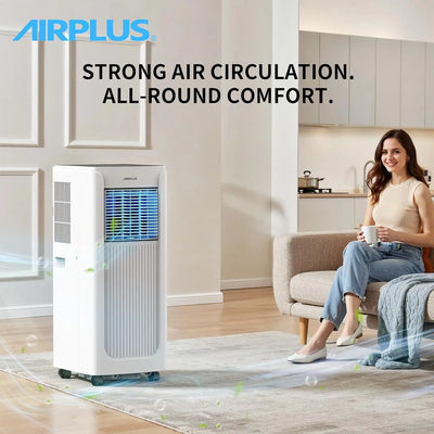 AIRPLUS BTU Portable Air Conditioner 550 Sq Ft, AC Unit | SAMAG