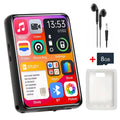 128GB MP3 Player Bluetooth 5.4 Hi-Fi Music Player Built-in Speaker 2.4 Inch Touch Screen Walkman Video FM Radio Recorder Camera
