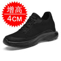 2026 New Men 8cm Height-increasing Shoes Insole Lift Shoes Mesh Sporty Casual 6CM Platform Invisible Height Increase Shoes