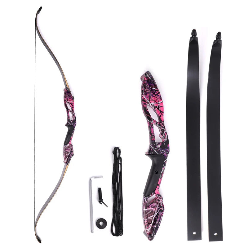 56inch Recurve Bow Right Hand Outdoor Hunting with 30" | SAMAG