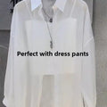 New 2026 Women's Ultra-Smooth Loose Sun Protection Shirt Pearl Silk Ice Sensation Open Cardigan Outerwear Summer Fashion