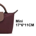 Mini Nylon Dumpling Bag Retro Contrast Color Crossbody Bag Women Luxury Designer Waterproof Handbag for Women Multi-functional