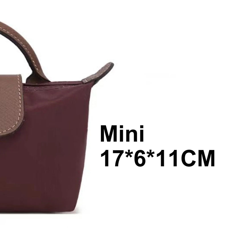 Mini Nylon Dumpling Bag Retro Contrast Color Crossbody Bag Women Luxury Designer Waterproof Handbag for Women Multi-functional