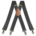 Deepeel 3.5*120cm Men's Adult Suspender X - Type Braces 4 Clips Hook Buckles Adjust Strap Elastic Belt - Visuel 12 | SAMAG