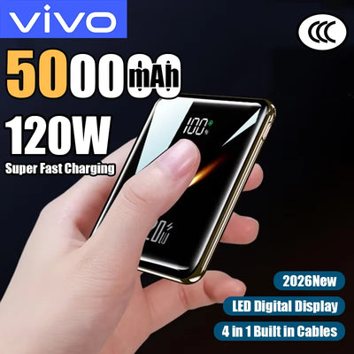 VIVO 50000mAh Power Bank 120W Super Fast Charging | SAMAG