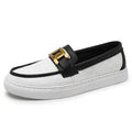 2026 New Bussiness Casual Shoes for Men Low-top Fashion Loafers Slip On Flat Boat Shoe Mens Luxury Leather Shoes