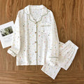 New Large Size Pajamas Women Cotton Crepe Home Service | SAMAG